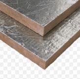 Placa Lana Roca+Aluminio 80 kg/m3 1000x600x30m
