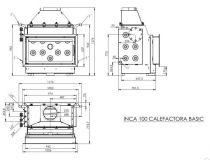 Inca-100E Calefactora Basic