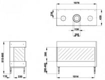 Hogar MG 100/38  DCA/L Angulo Izquierd Natural-GLP